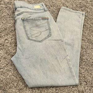 Seven7 Women's Light Blue Skinny Jeans